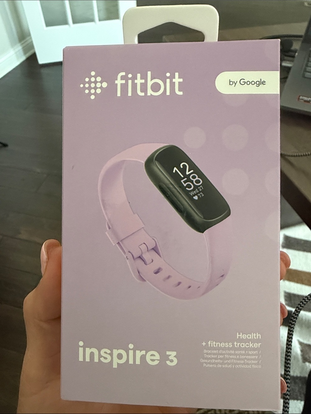 fitbit Inspire 3 Lavender Fitness Tracker by fitbit